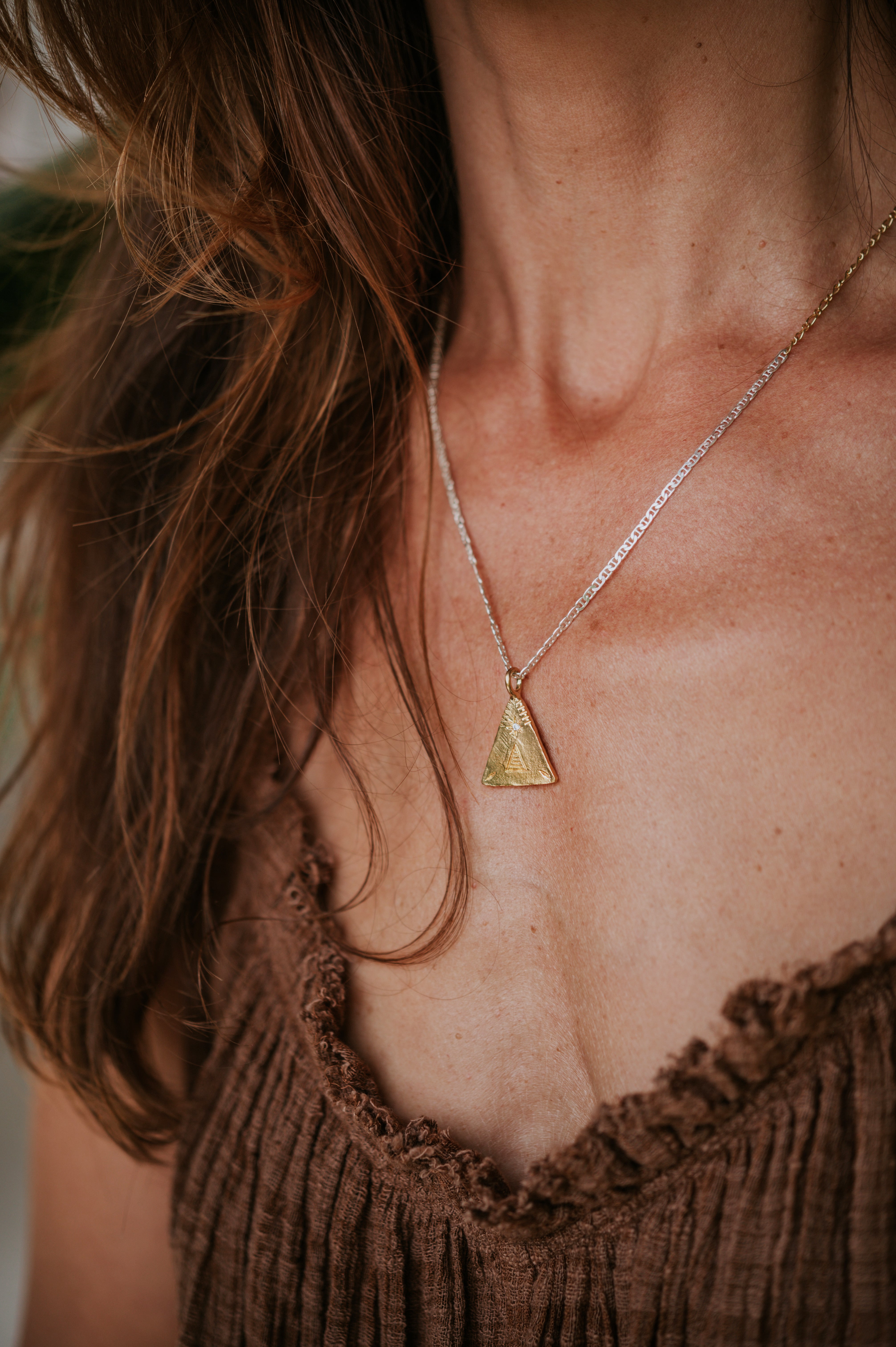 INTUITION Combinado Bañado en Oro 18k