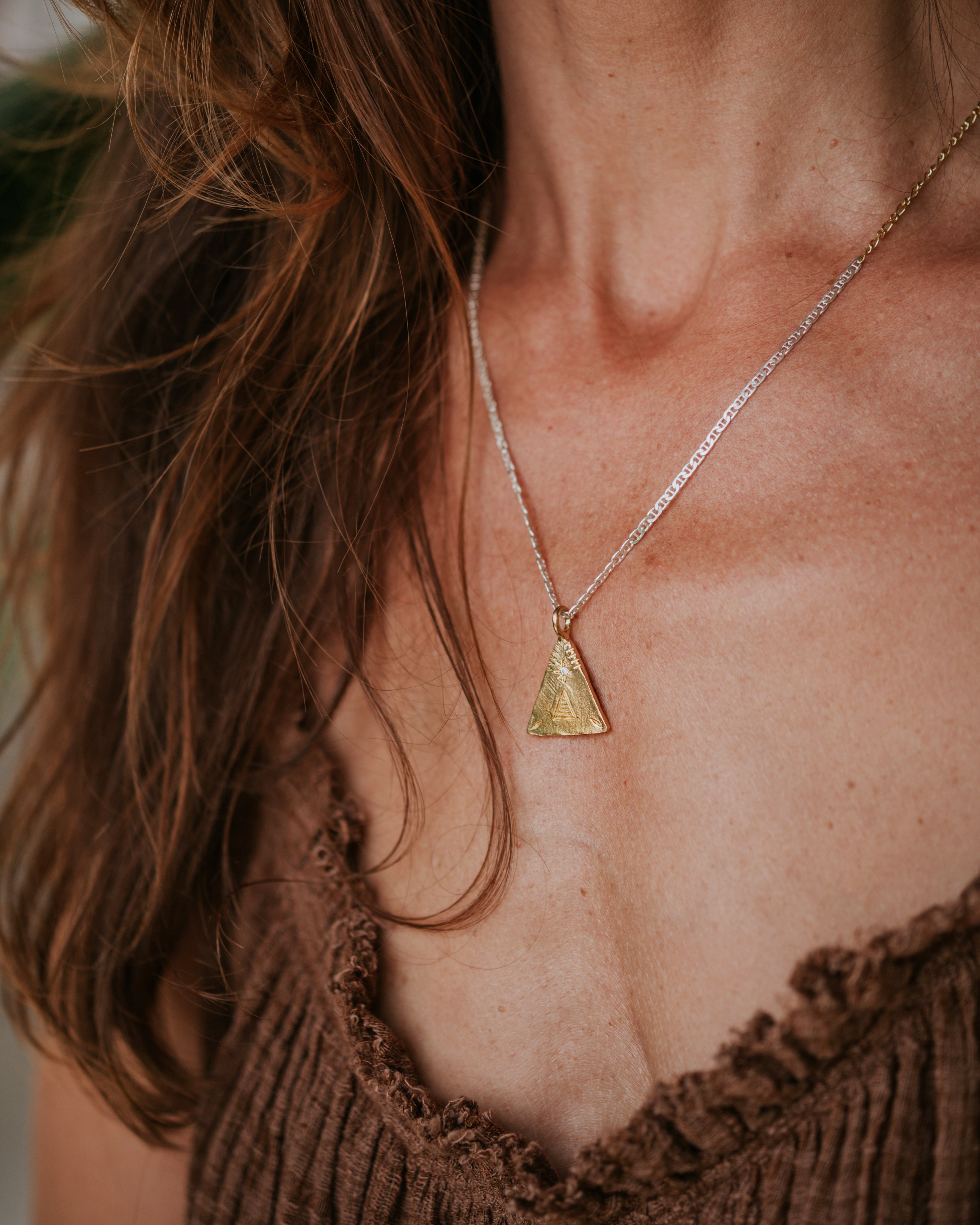 INTUITION Combinado Bañado en Oro 18k