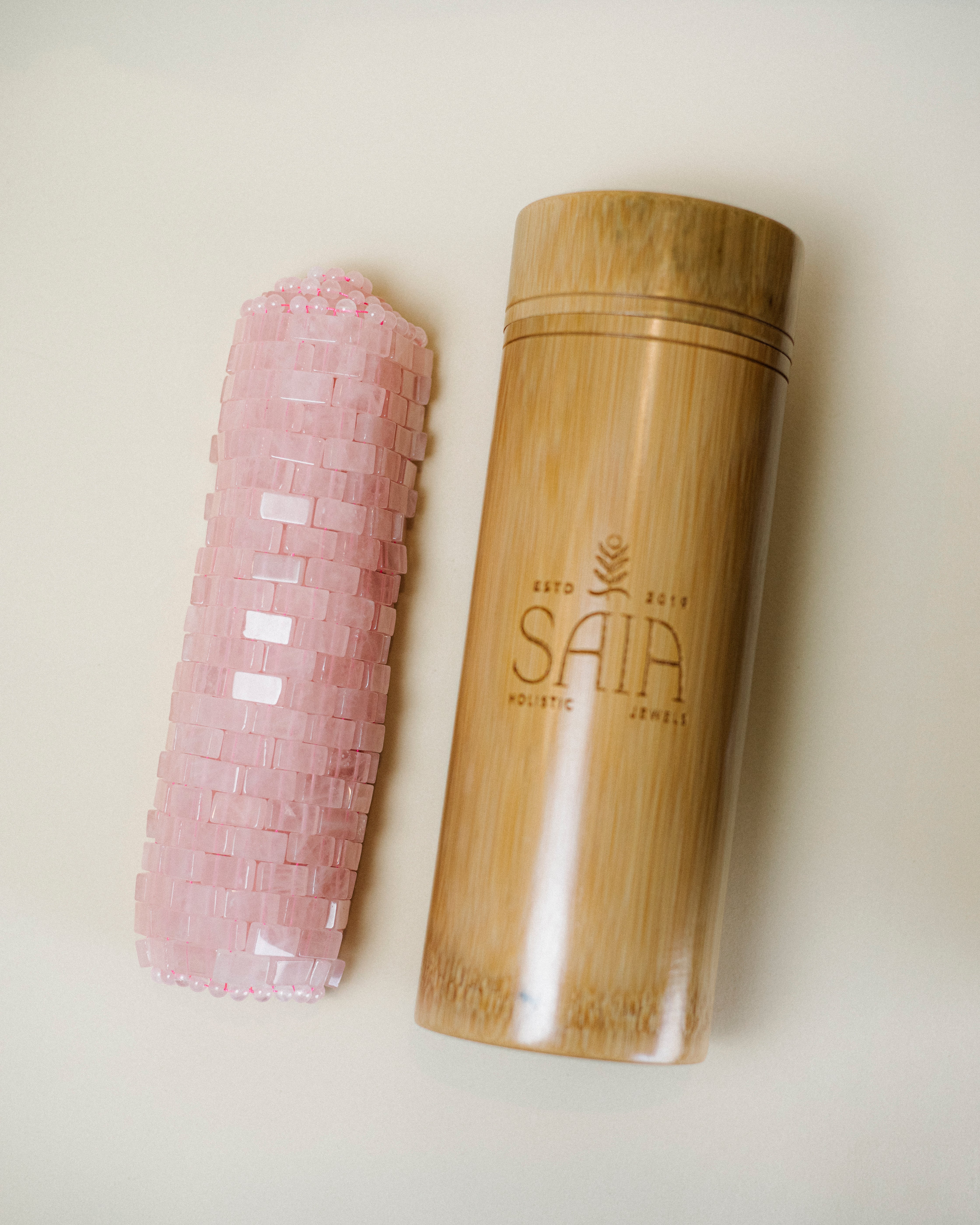 Crystal Energy Mat de Cuarzo Rosa