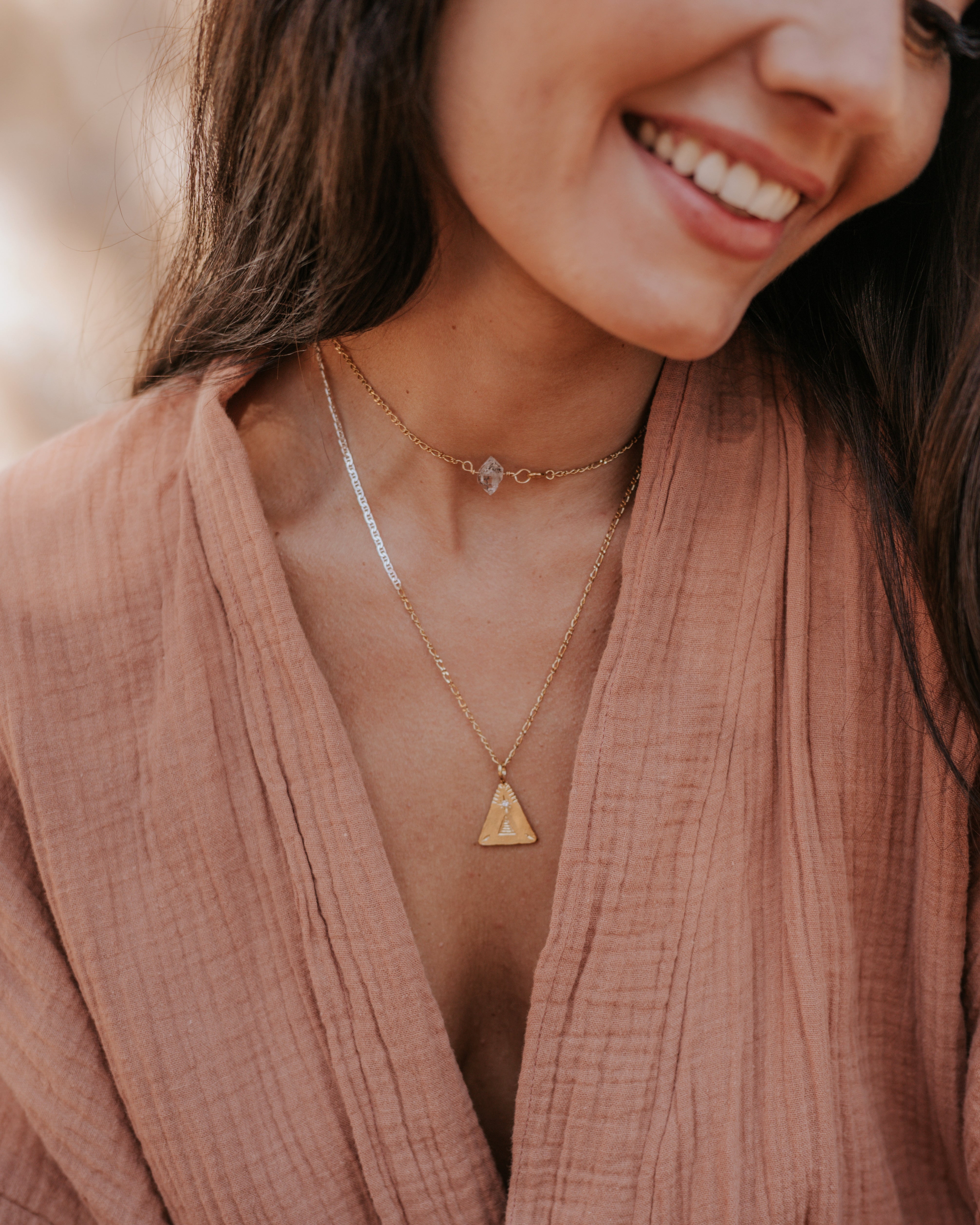 INTUITION Combinado Bañado en Oro 18k