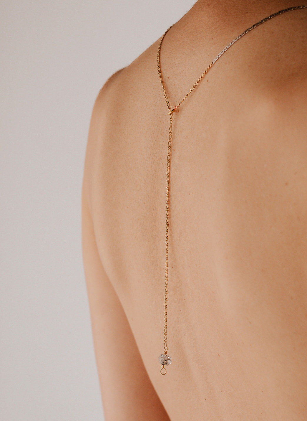 Cadena INTUITION combinada en plata y baño de oro