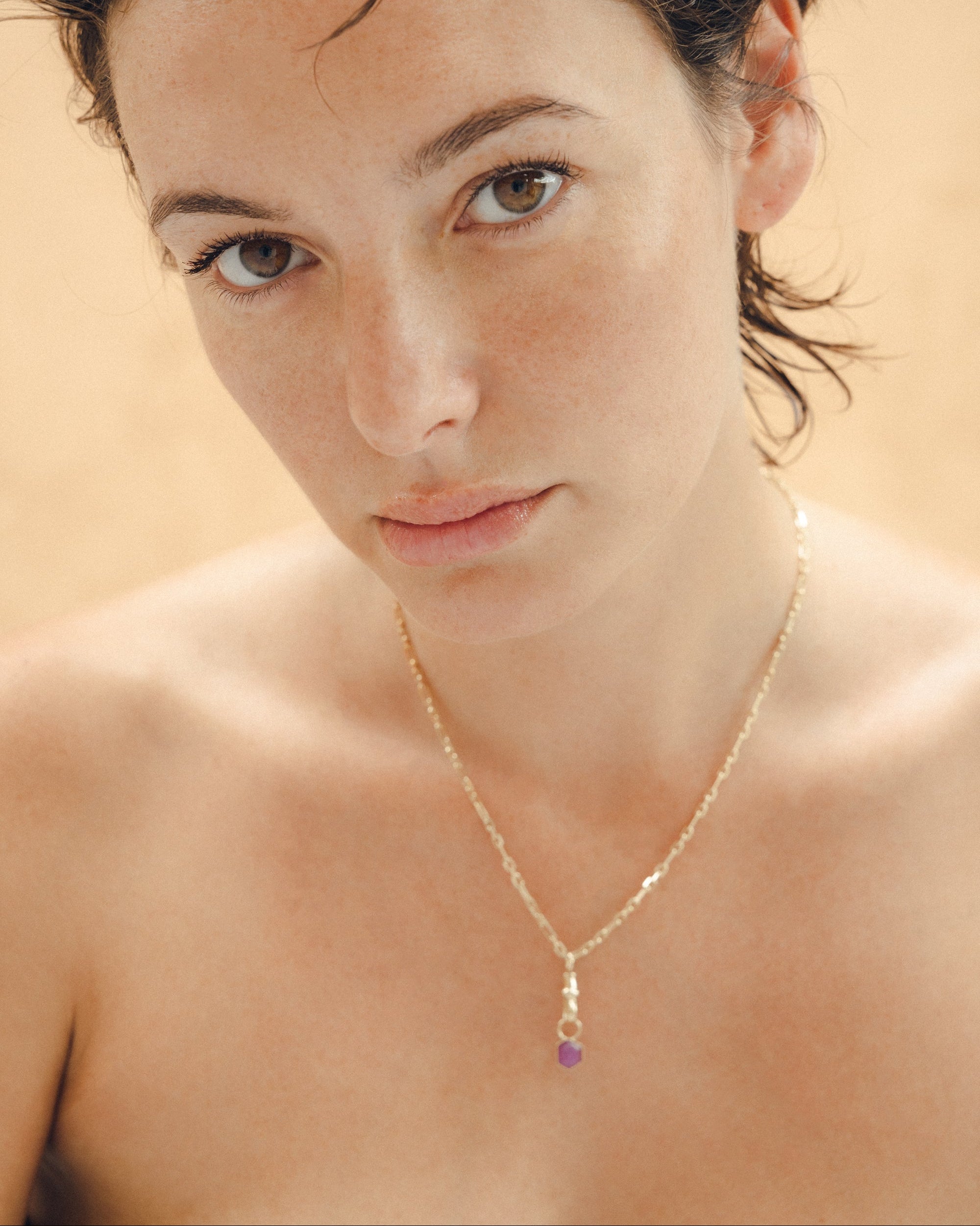 TREASURE · Rubí Bañado en Oro 18k