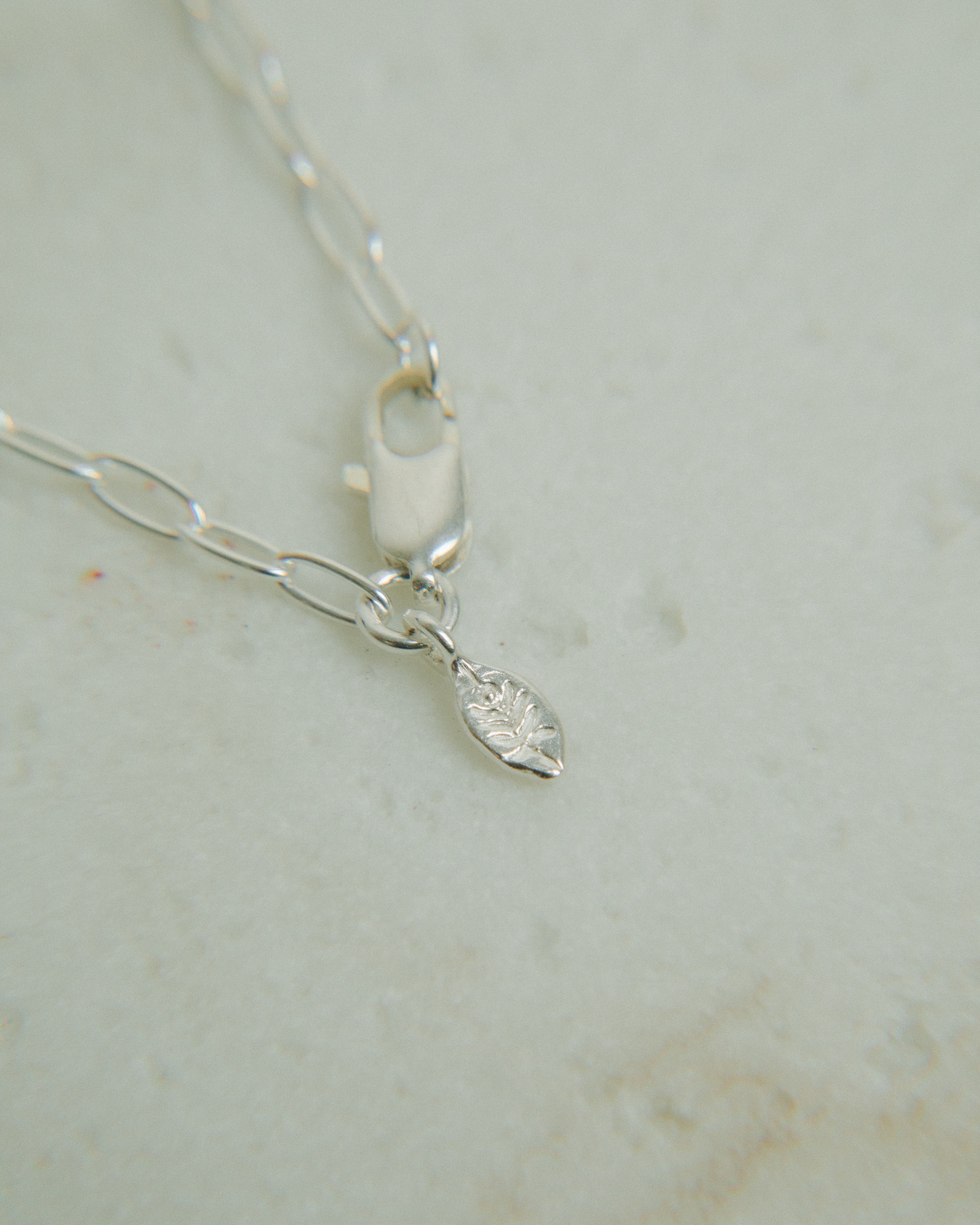 Cadena PAPER CLIP en Plata Reciclada