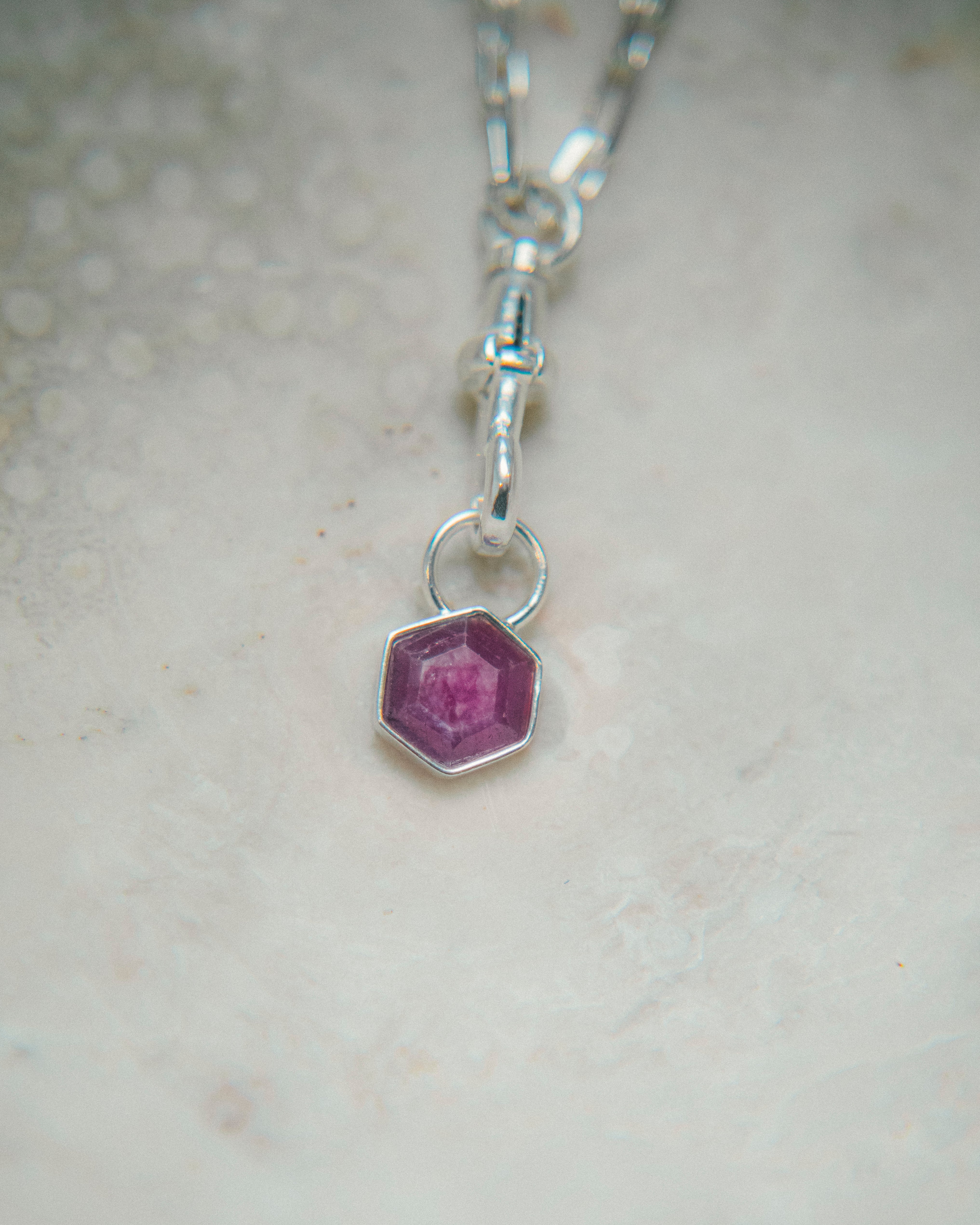 TREASURE · Rubí en Plata Reciclada