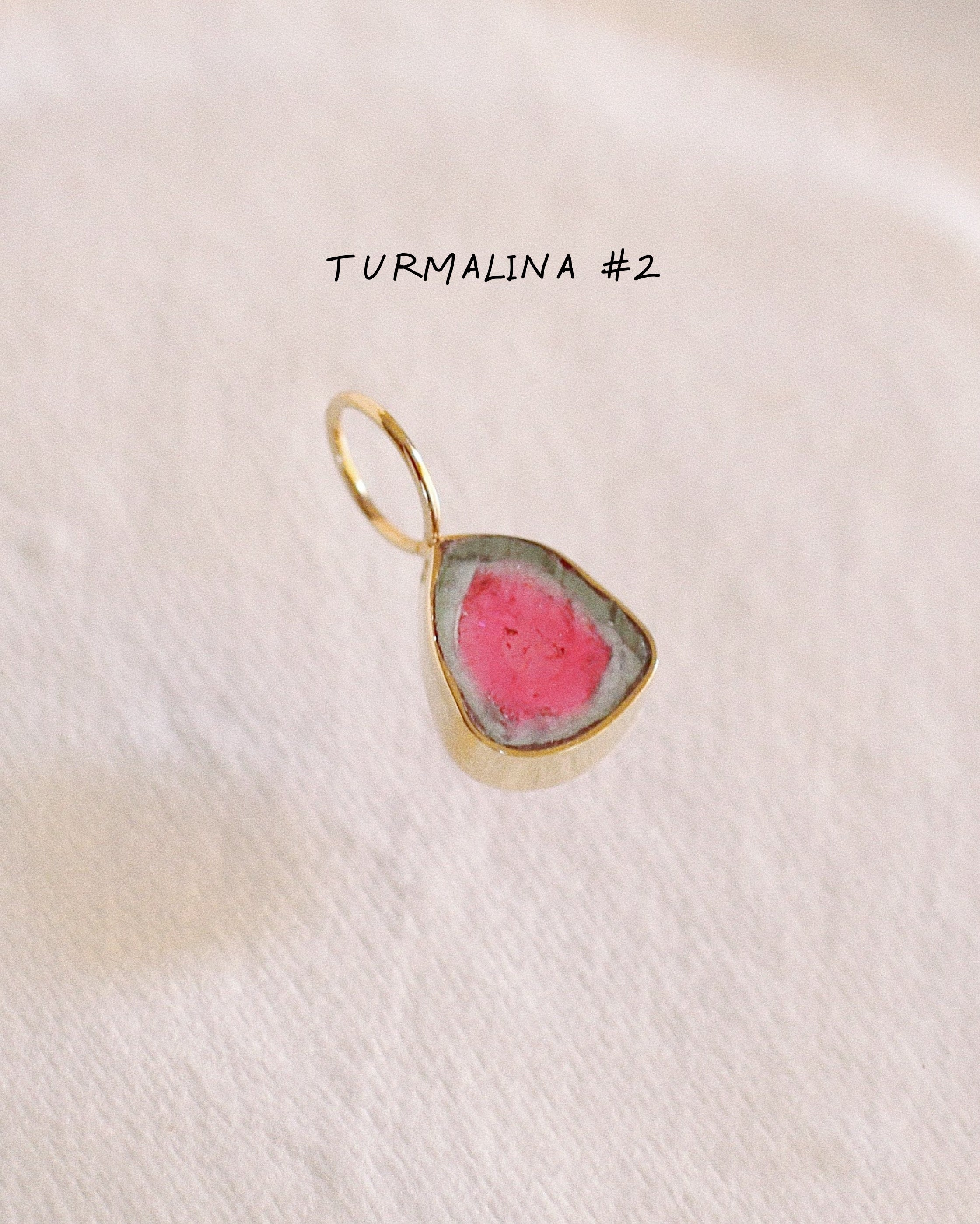 Turmalina Watermelon / Talla S · Pieza Única
