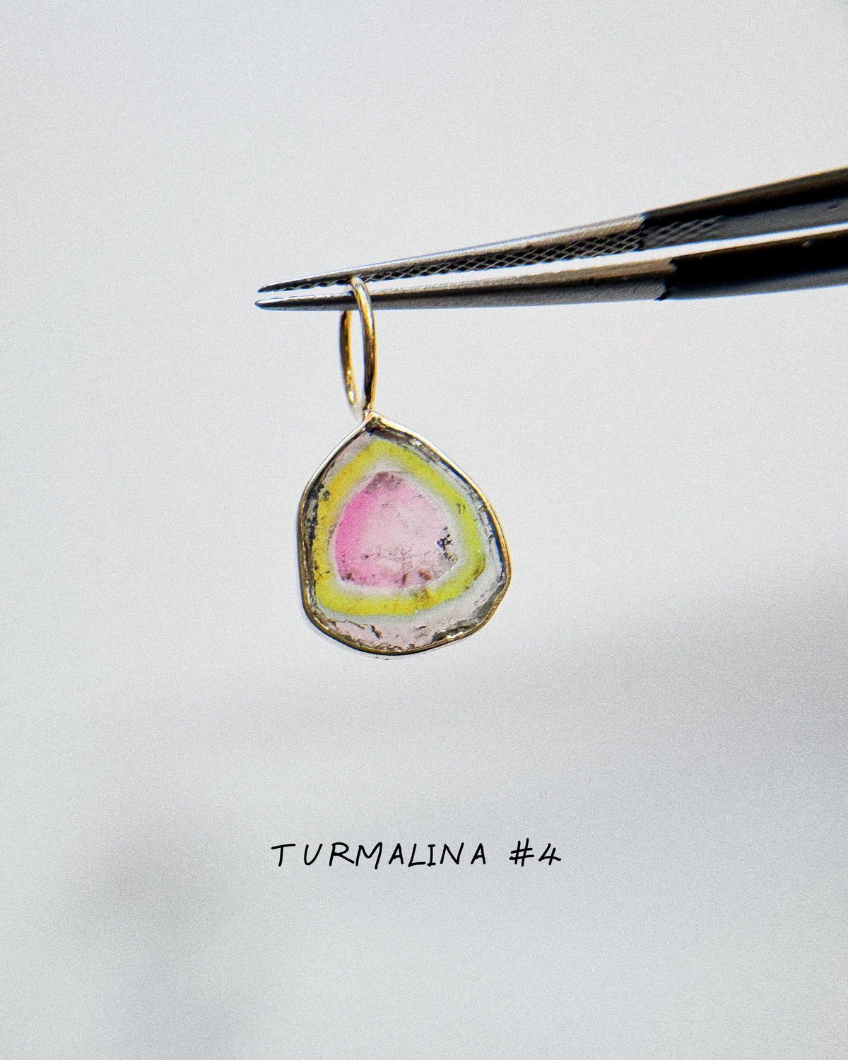 Watermelon Tourmaline / Size S / One-of-a-kind Piece