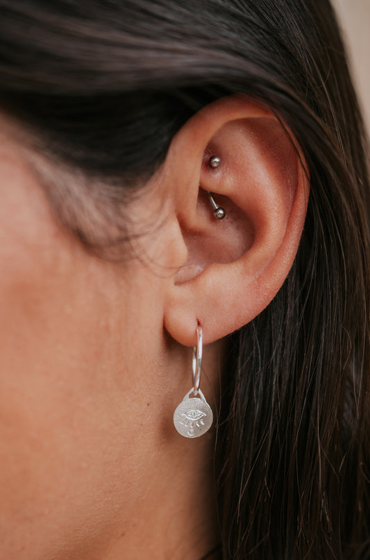 Pendientes Juanita’s en Plata Reciclada