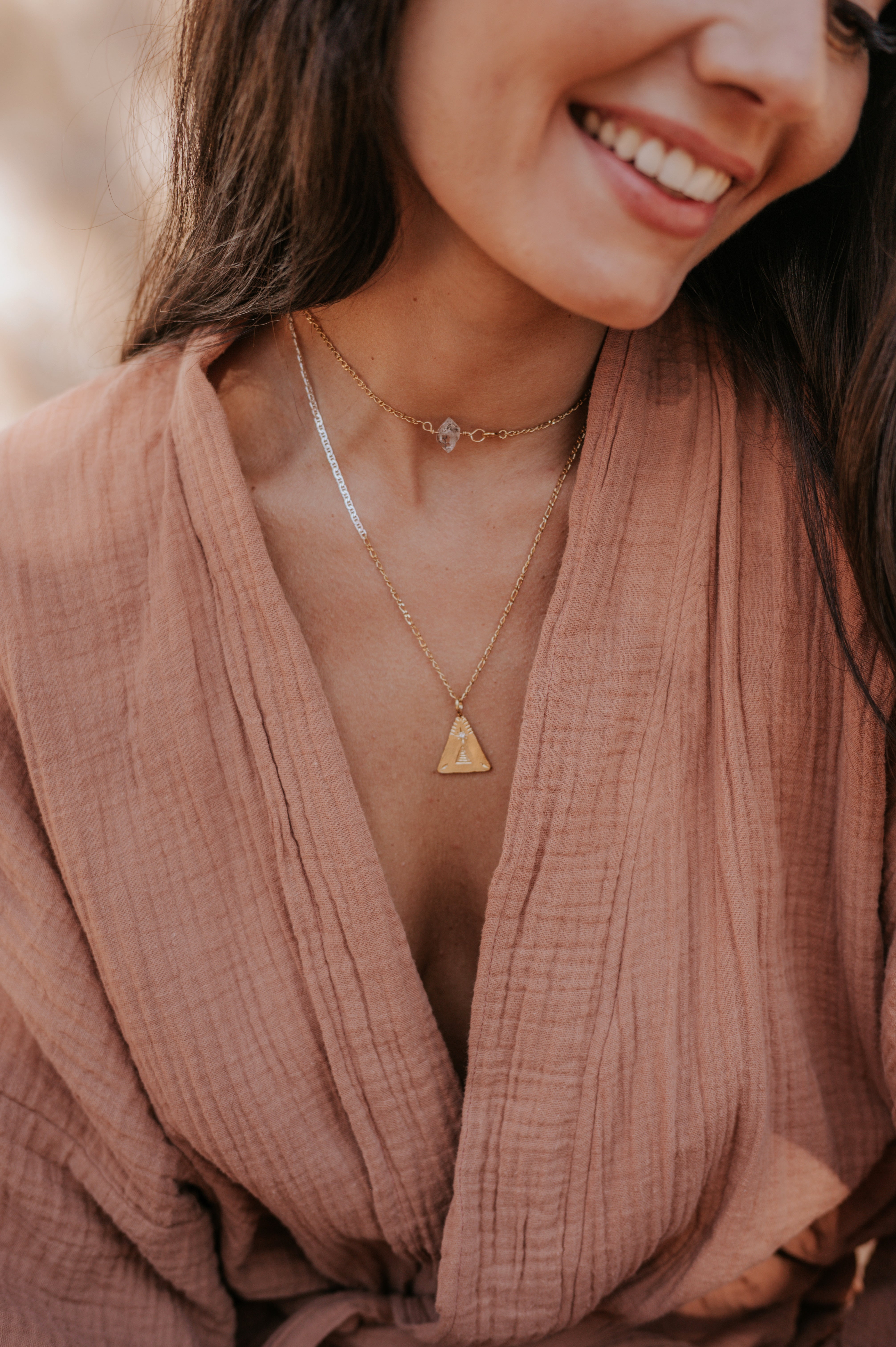 INTUITION Combinado Bañado en Oro 18k