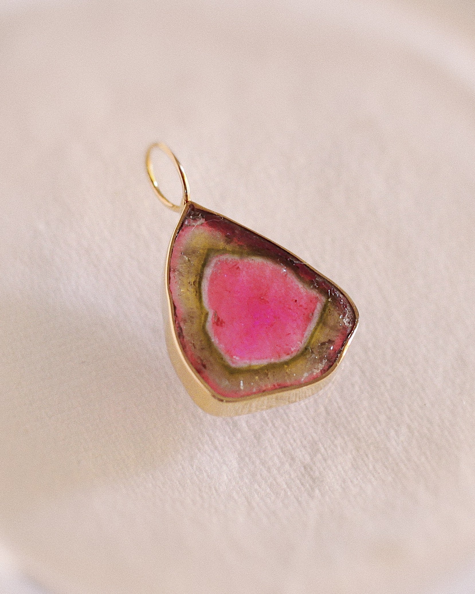 Turmalina Watermelon / Talla XL · Pieza Única