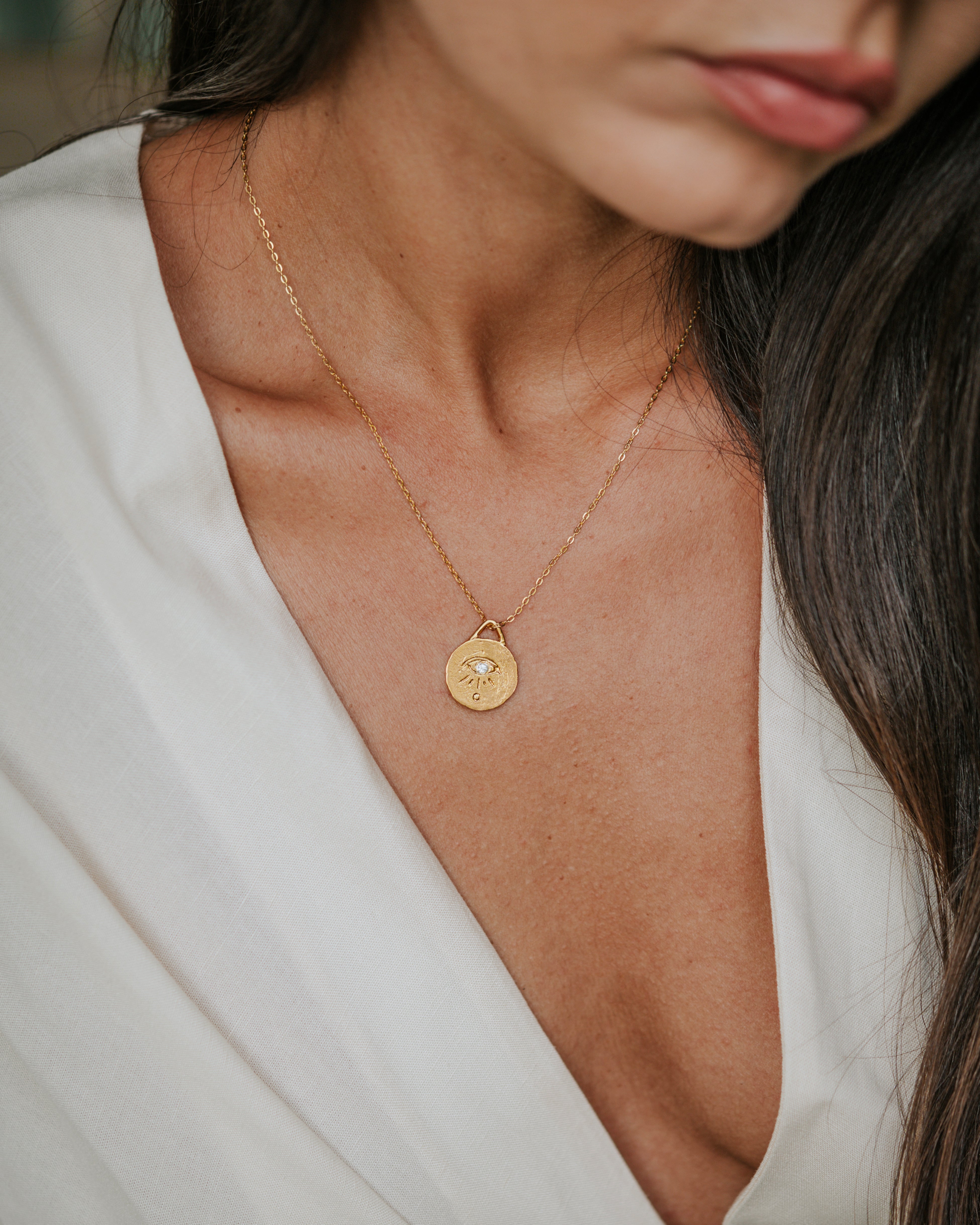 Juanita’s en plata bañada Oro 18k