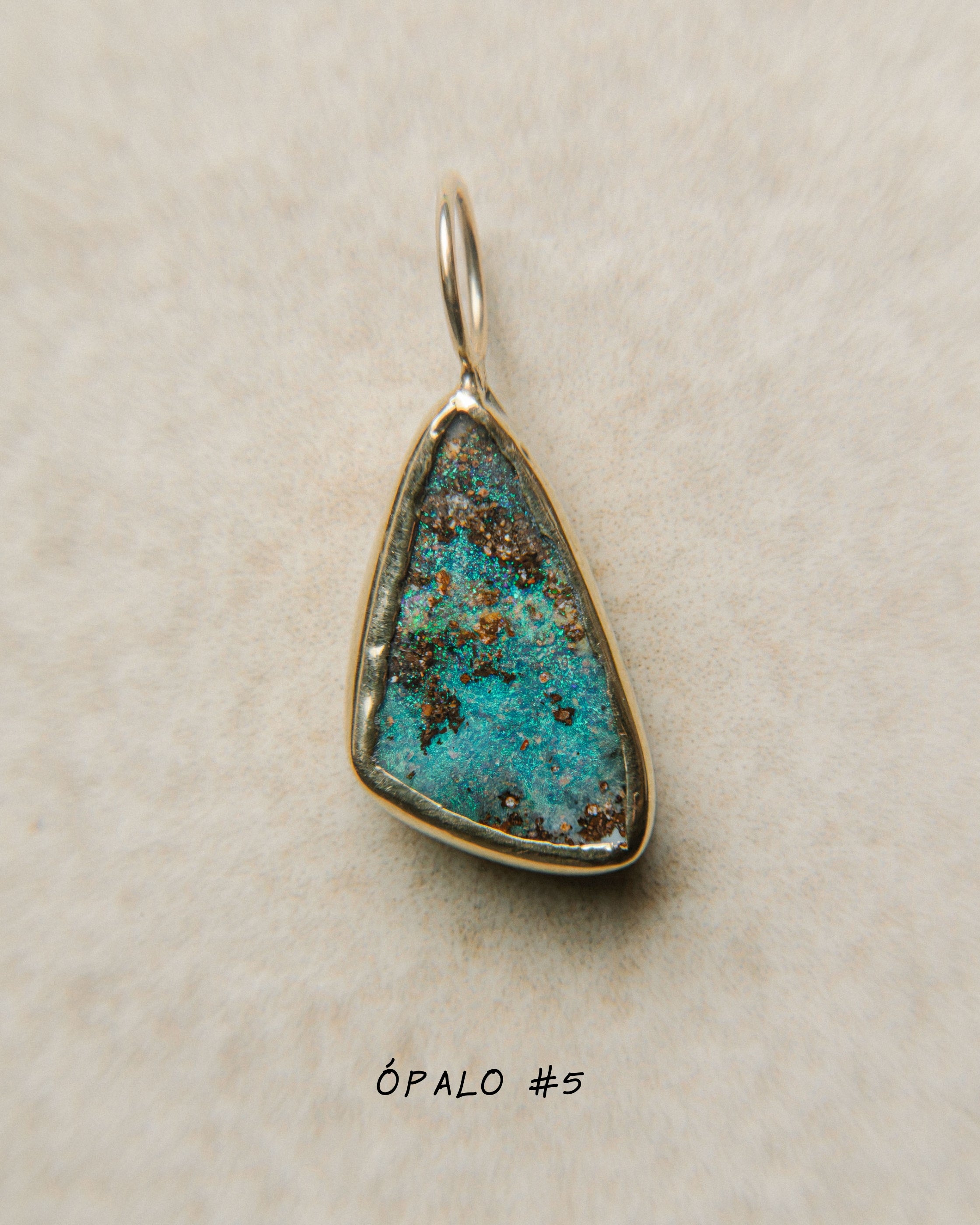 Ópalo Boulder | Talla L | Oro 9k | SAIA