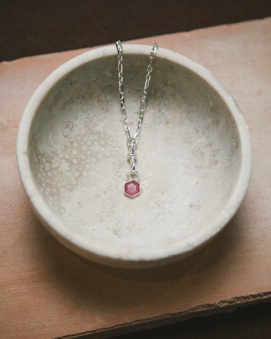 TREASURE · Rubí en Plata Reciclada
