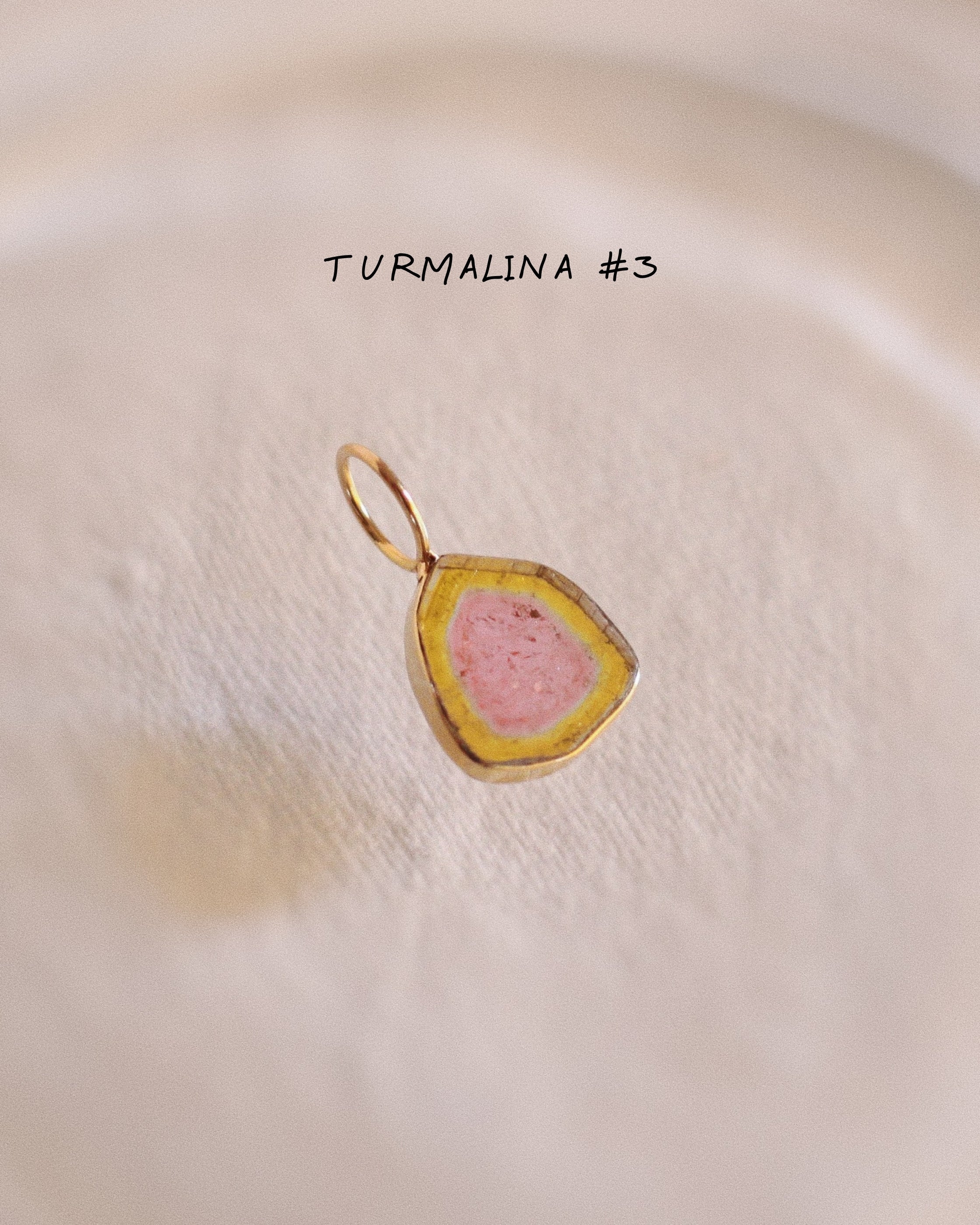 Turmalina Watermelon / Talla M · Pieza Única