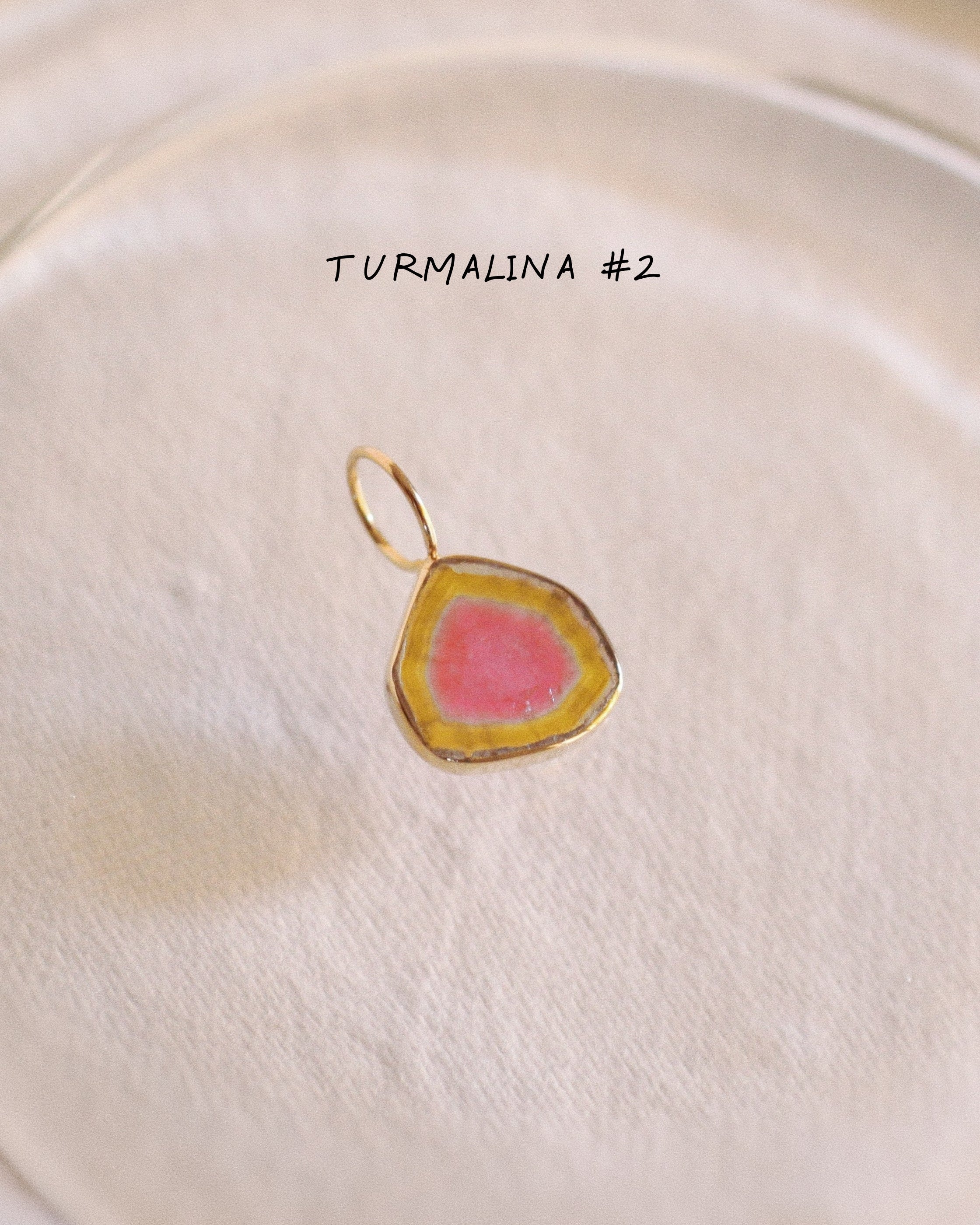 Turmalina Watermelon / Talla M · Pieza Única